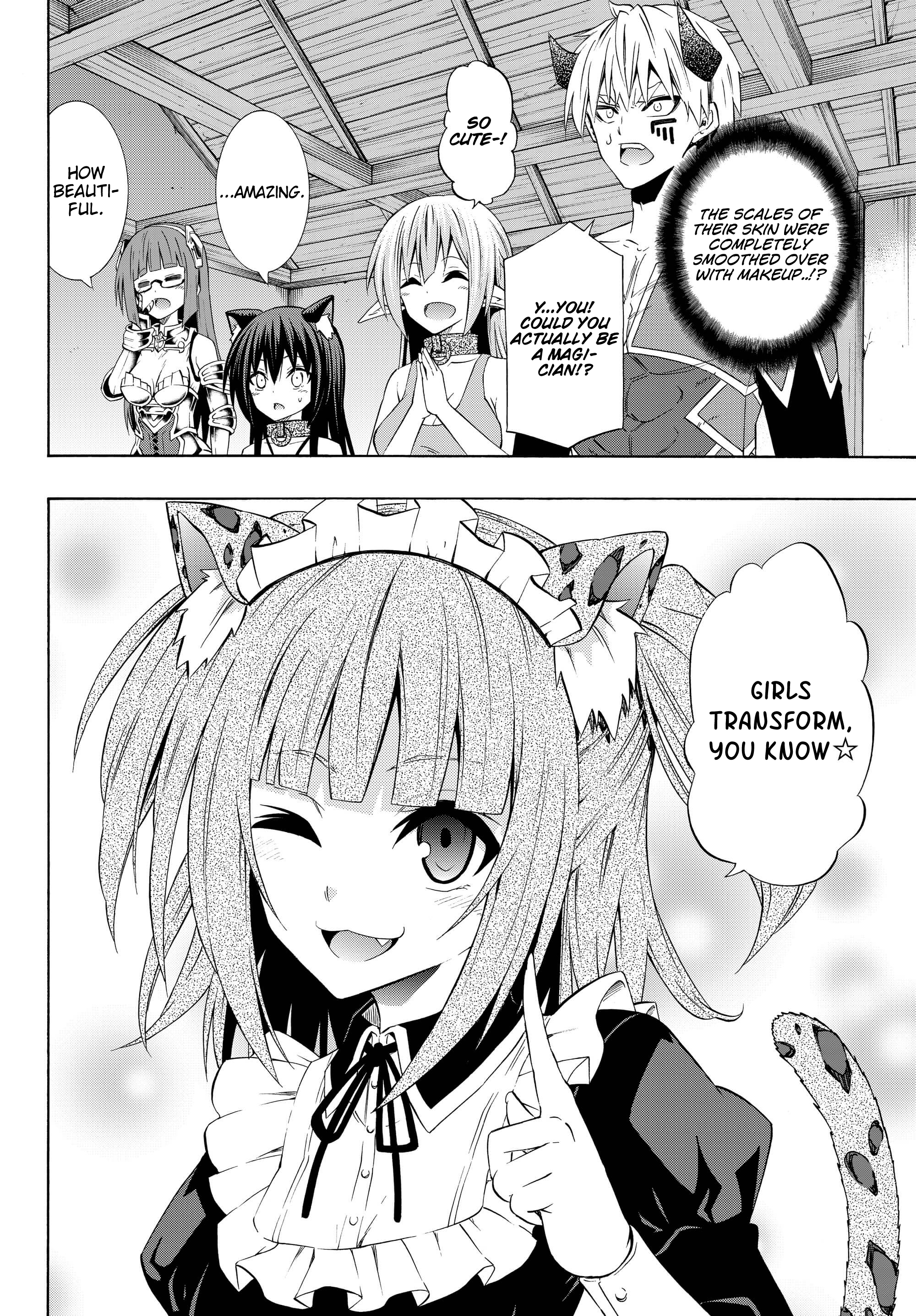 Isekai Maou to Shoukan Shoujo no Dorei Majutsu chapter 40.2 page 14