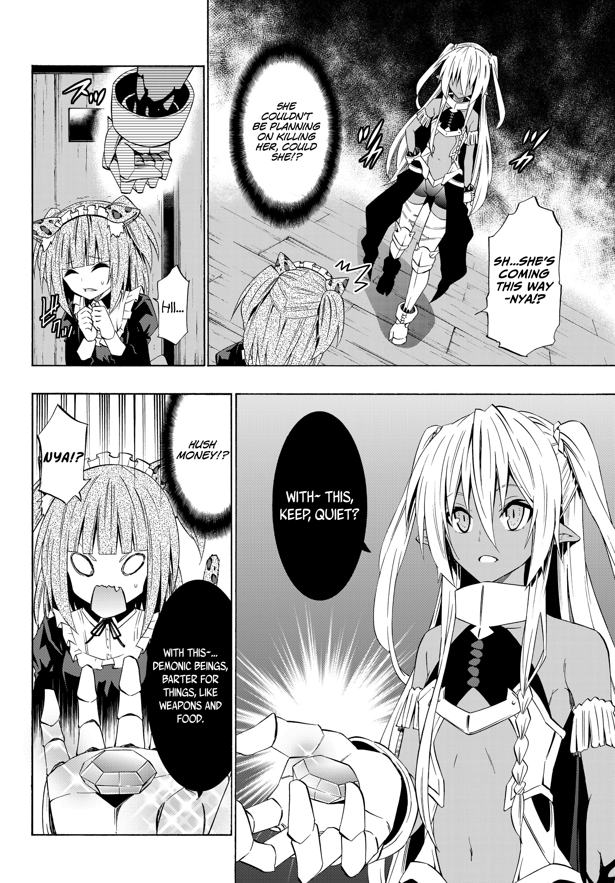 Isekai Maou to Shoukan Shoujo no Dorei Majutsu chapter 40.2 page 9