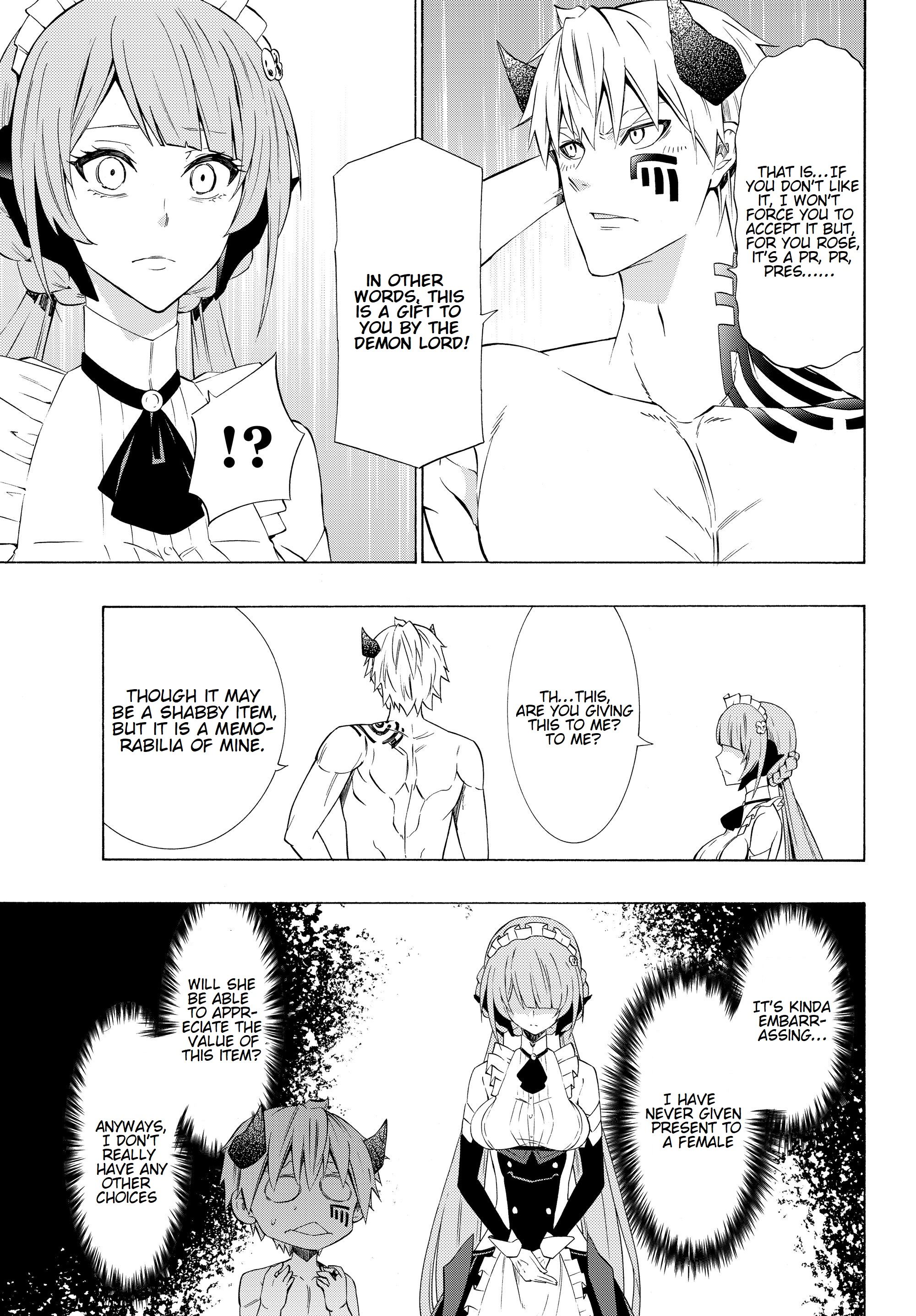 Isekai Maou to Shoukan Shoujo no Dorei Majutsu chapter 58.2 page 14