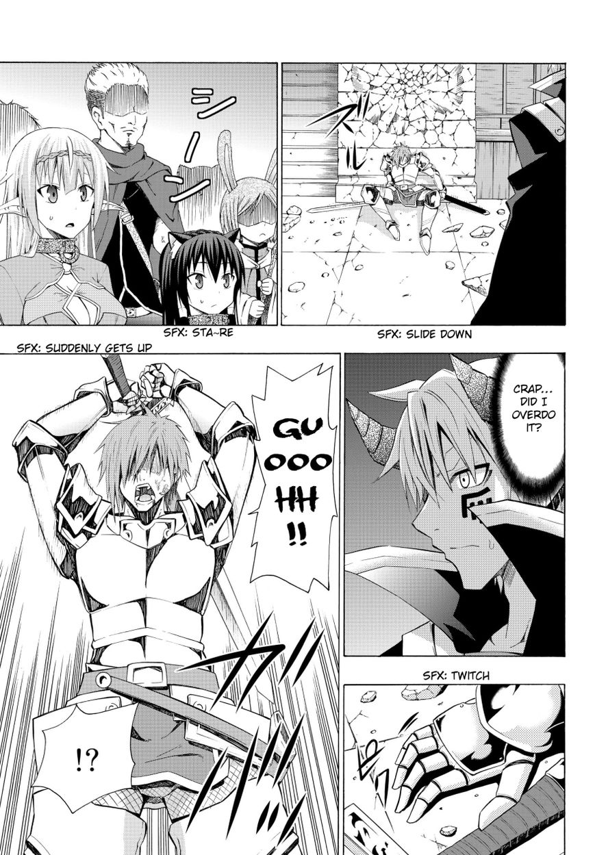 Isekai Maou to Shoukan Shoujo no Dorei Majutsu chapter 6.1 page 9