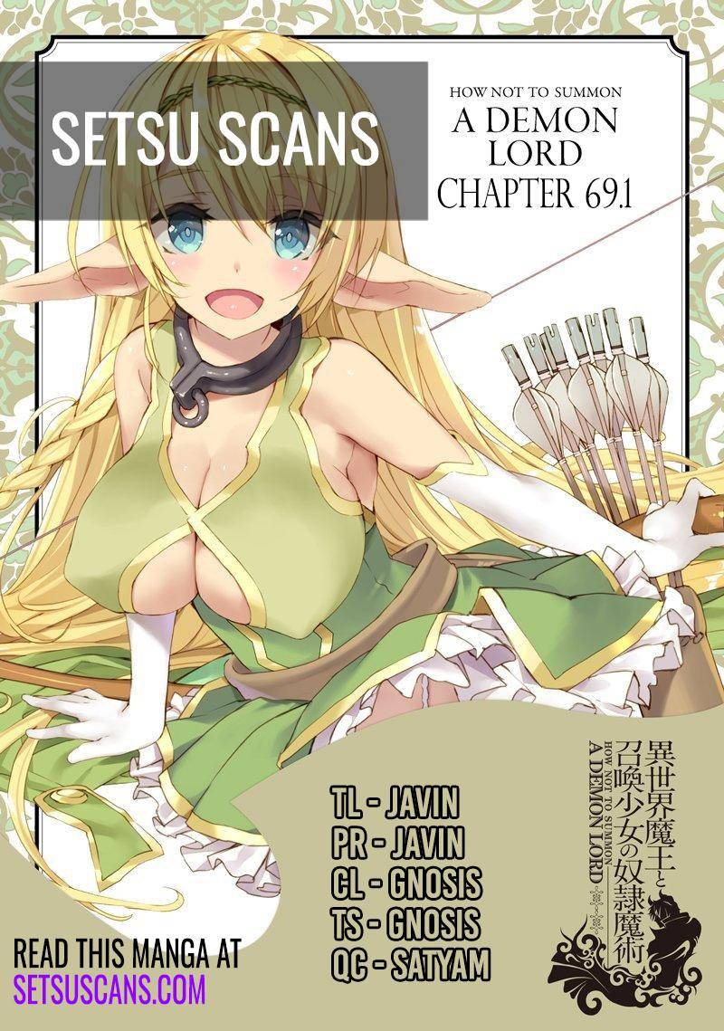 Isekai Maou to Shoukan Shoujo no Dorei Majutsu chapter 69.1 page 1