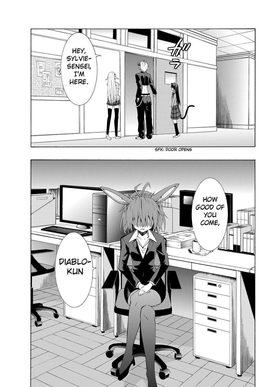 Isekai Maou to Shoukan Shoujo no Dorei Majutsu chapter 7.1 page 1