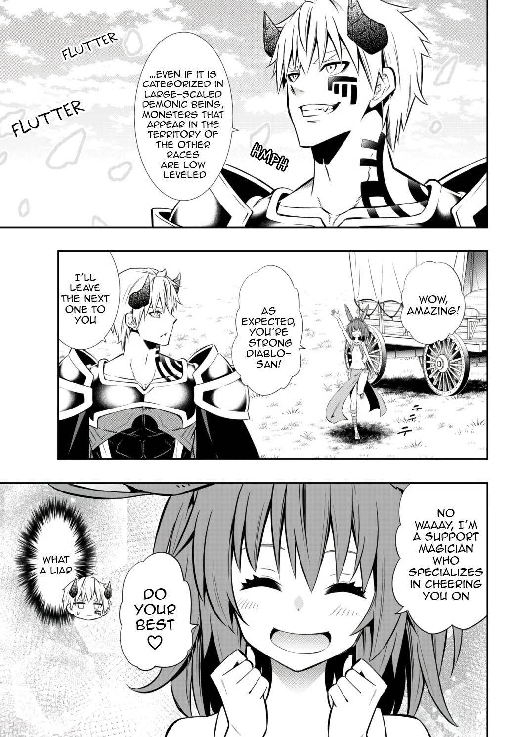 Isekai Maou to Shoukan Shoujo no Dorei Majutsu chapter 74.1 page 16