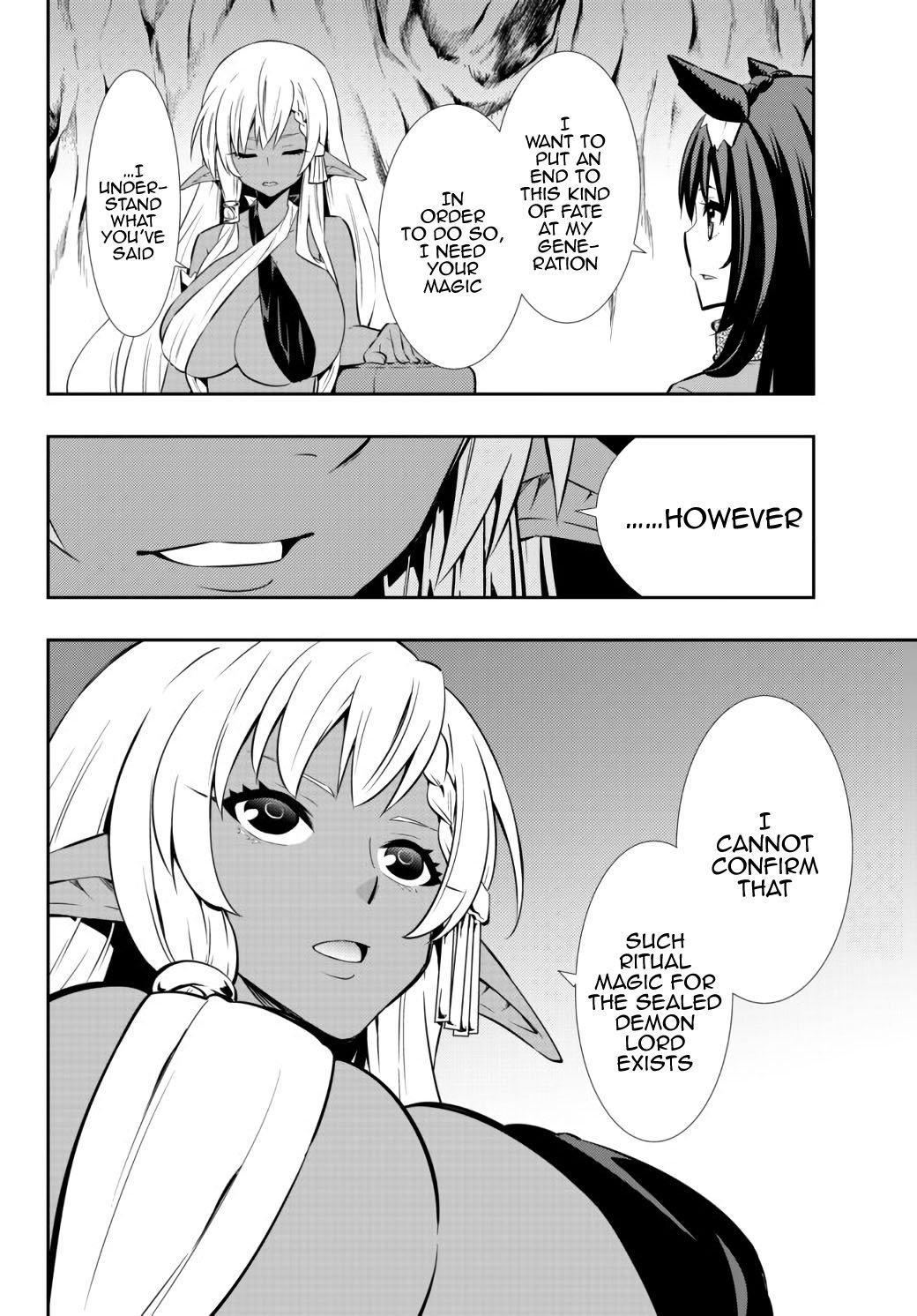 Isekai Maou to Shoukan Shoujo no Dorei Majutsu chapter 75.2 page 16