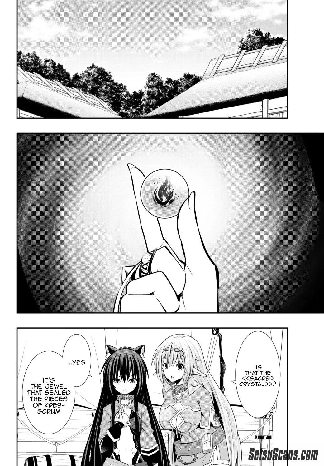 Isekai Maou to Shoukan Shoujo no Dorei Majutsu chapter 77.2 page 3