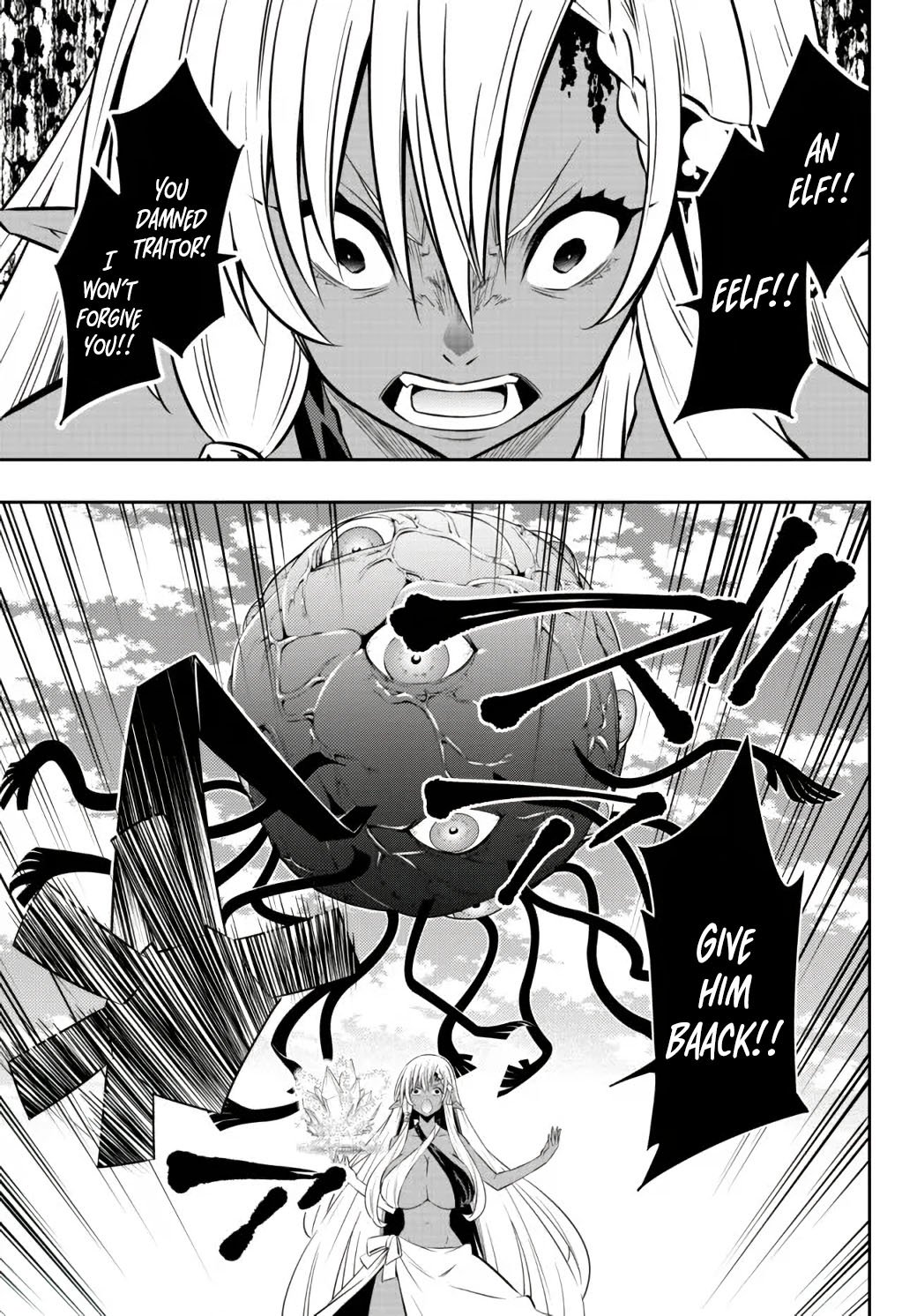 Isekai Maou to Shoukan Shoujo no Dorei Majutsu chapter 83.2 page 14