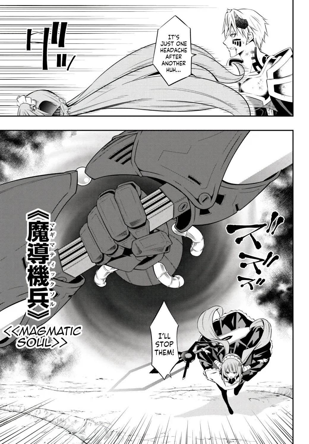 Isekai Maou to Shoukan Shoujo no Dorei Majutsu chapter 84.2 page 18