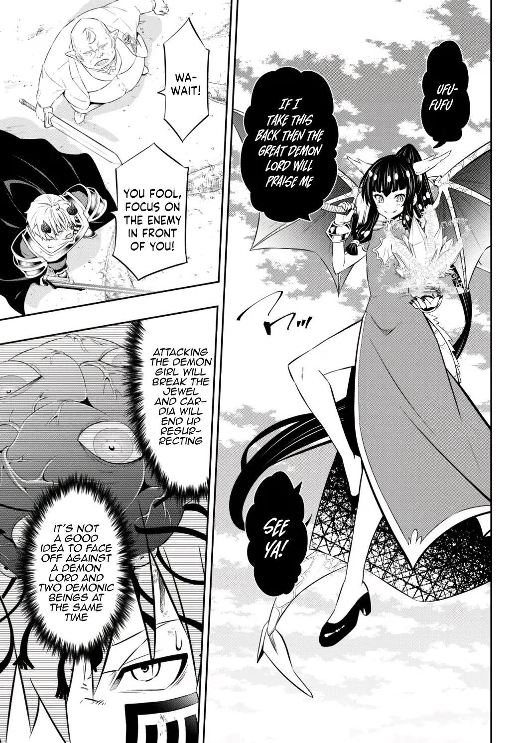 Isekai Maou to Shoukan Shoujo no Dorei Majutsu chapter 85.1 page 5