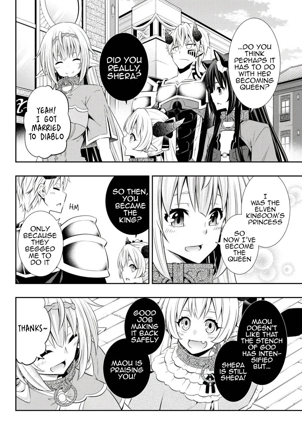 Isekai Maou to Shoukan Shoujo no Dorei Majutsu chapter 87.1 page 8