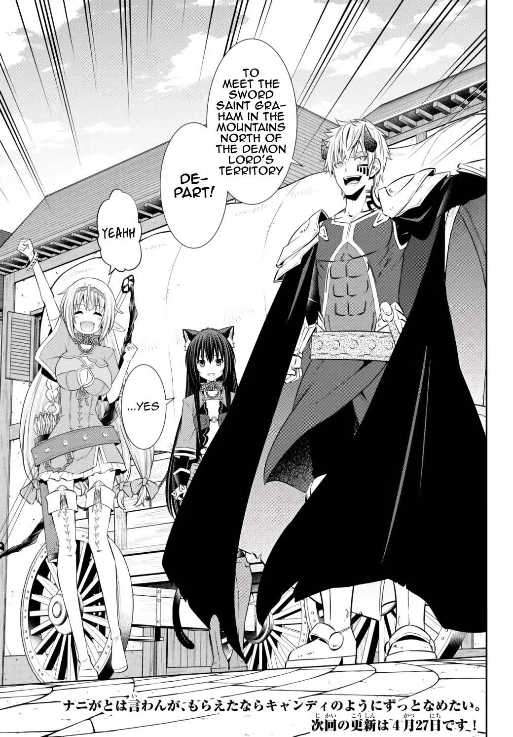 Isekai Maou to Shoukan Shoujo no Dorei Majutsu chapter 88.3 page 10