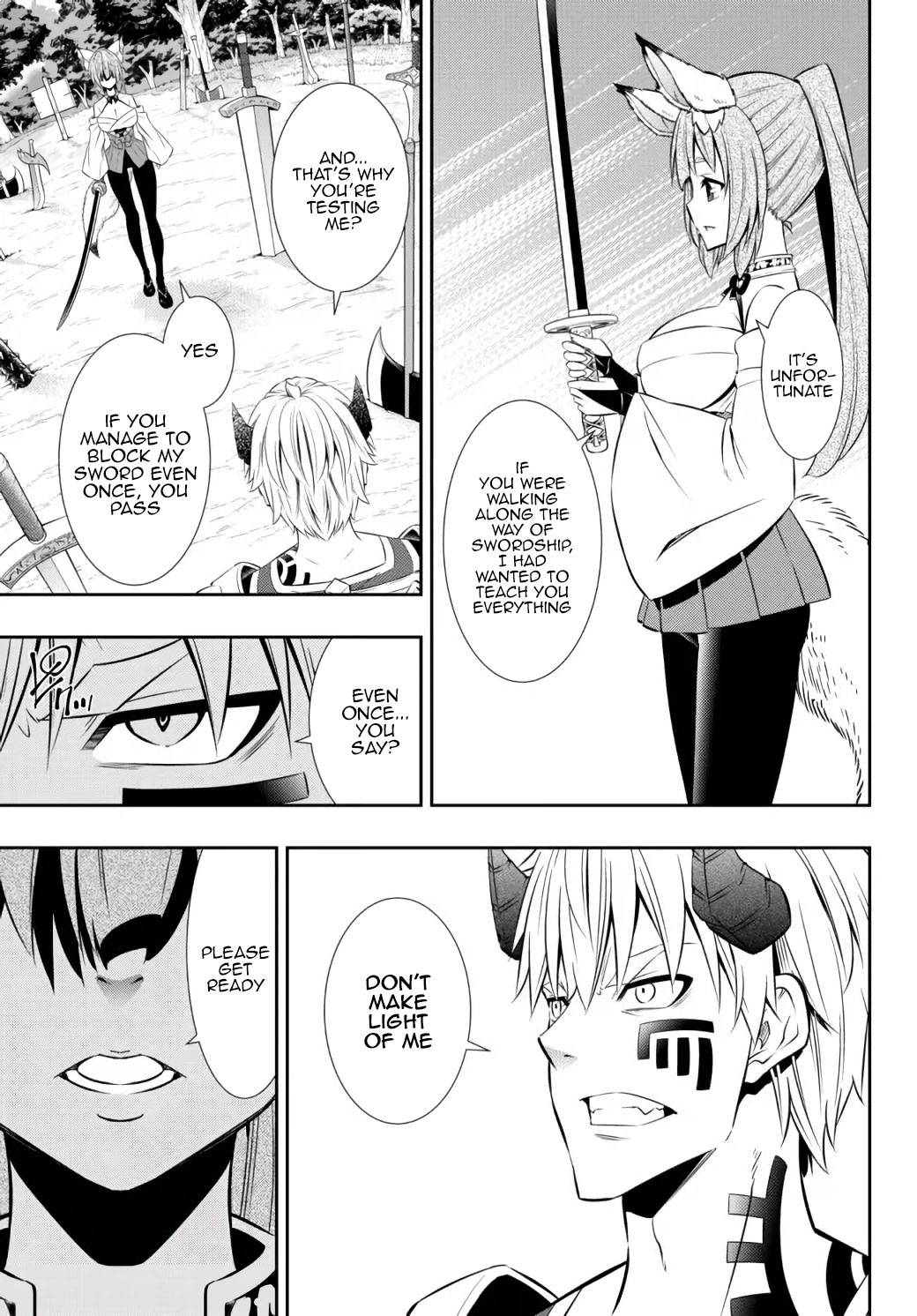 Isekai Maou to Shoukan Shoujo no Dorei Majutsu chapter 89.3 page 15