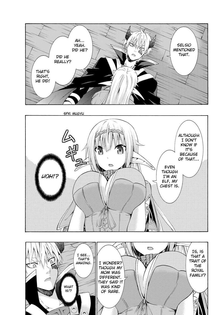 Isekai Maou to Shoukan Shoujo no Dorei Majutsu chapter 9.1 page 9