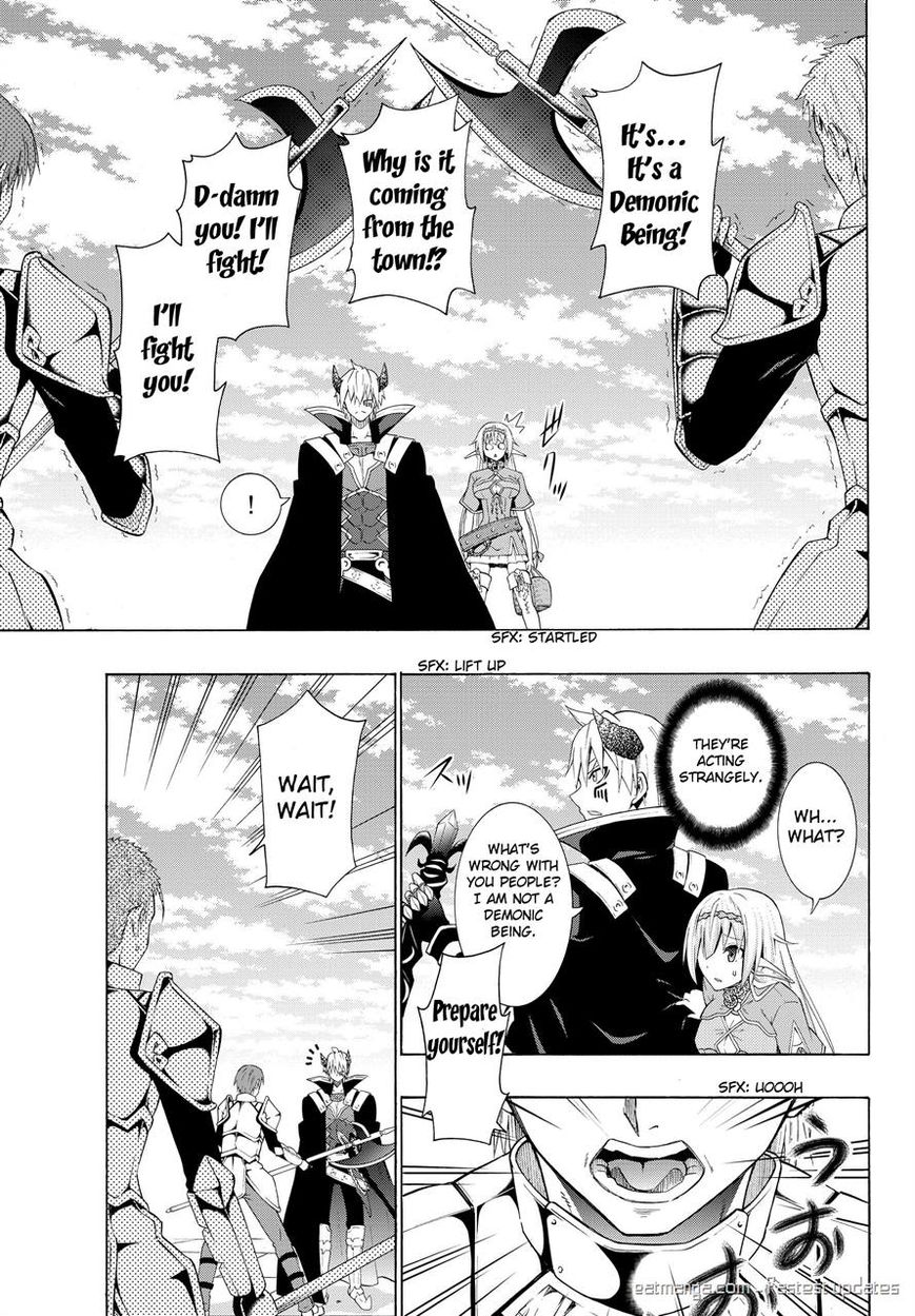 Isekai Maou to Shoukan Shoujo no Dorei Majutsu chapter 9.2 page 16