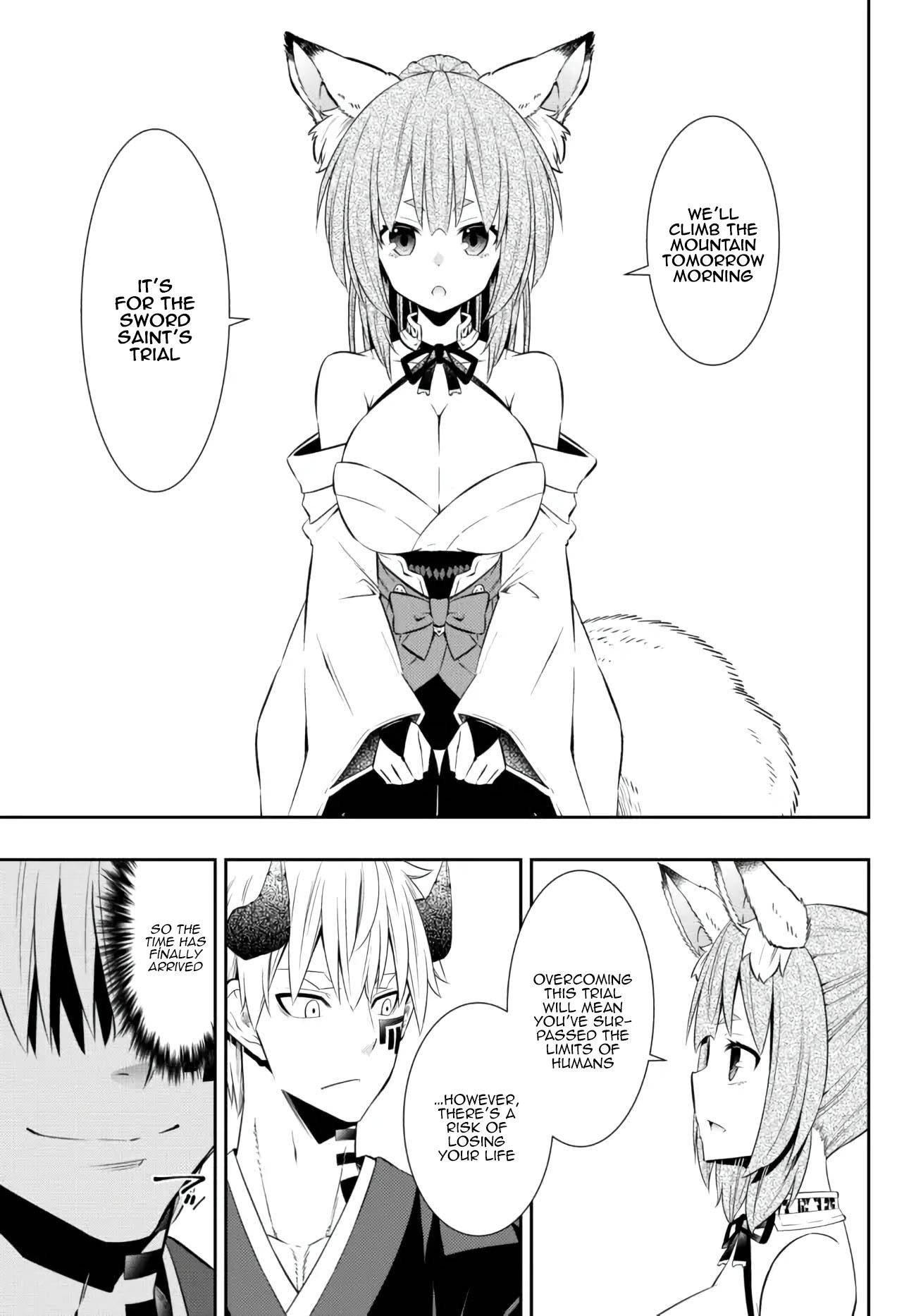 Isekai Maou to Shoukan Shoujo no Dorei Majutsu chapter 92.3 page 7