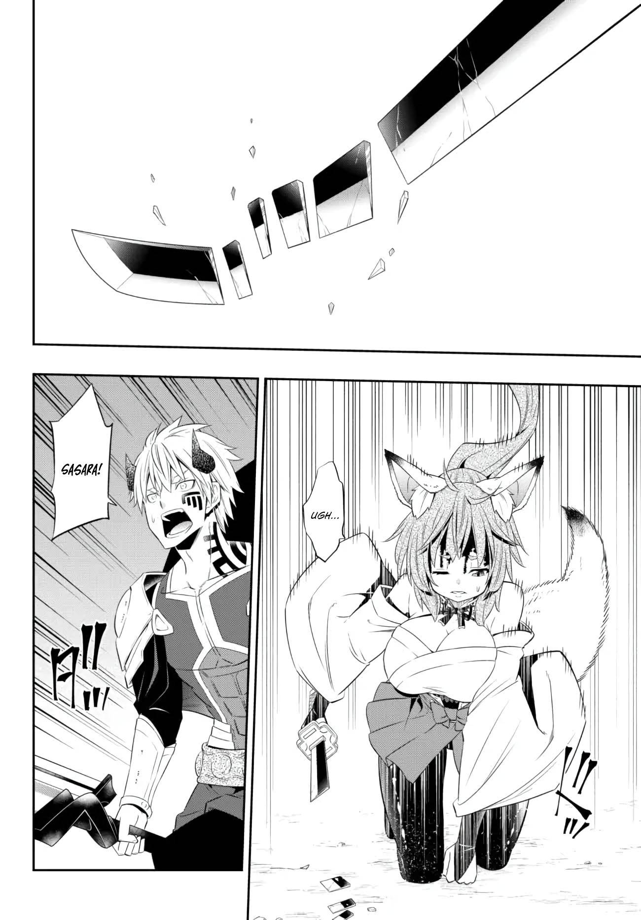 Isekai Maou to Shoukan Shoujo no Dorei Majutsu chapter 94.2 page 14