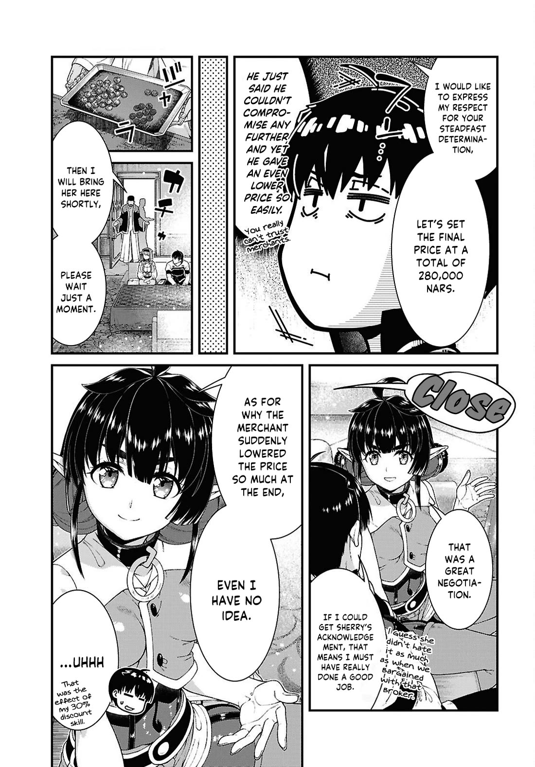 Isekai Meikyuu de Harem o chapter 103 page 6