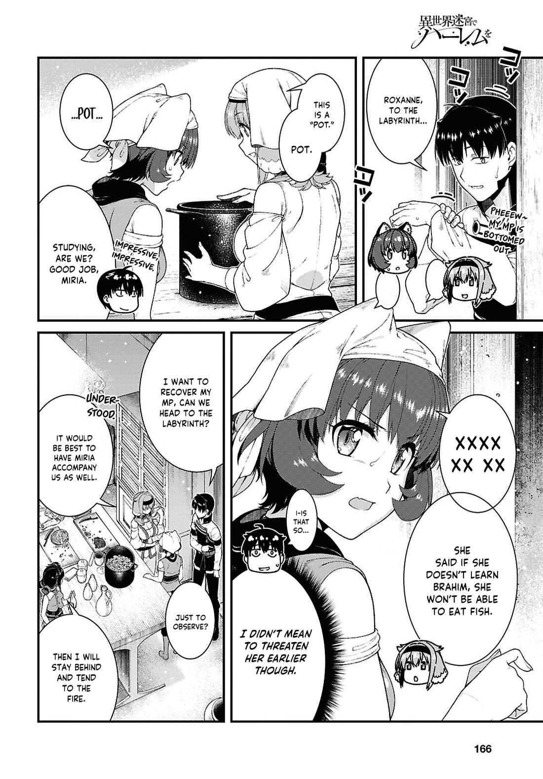 Isekai Meikyuu de Harem o chapter 105 page 9