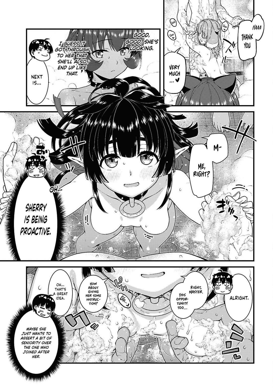 Isekai Meikyuu de Harem o chapter 107 page 11