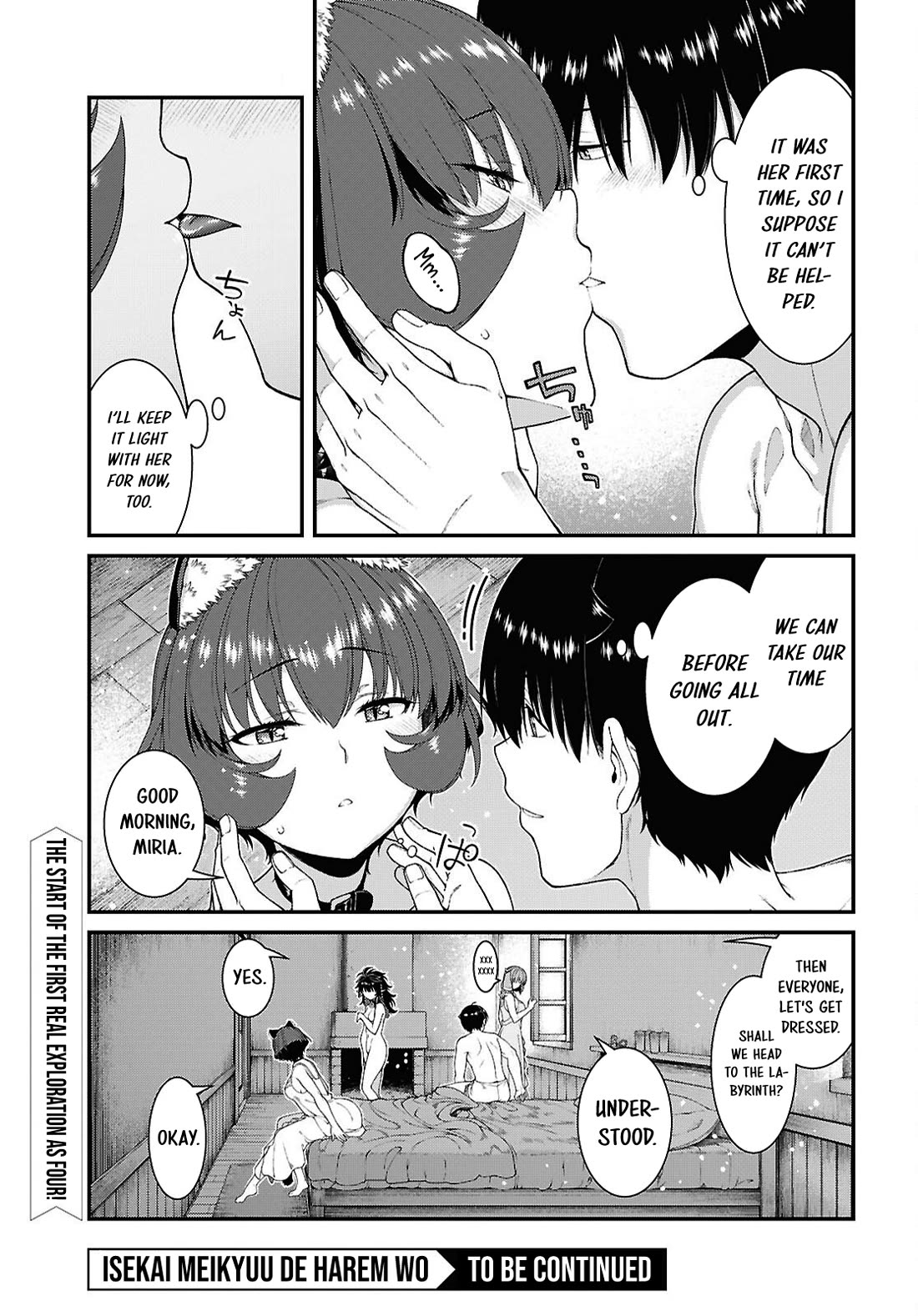 Isekai Meikyuu de Harem o chapter 110 page 12