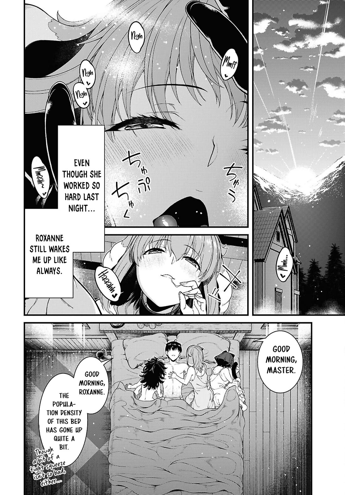Isekai Meikyuu de Harem o chapter 110 page 9