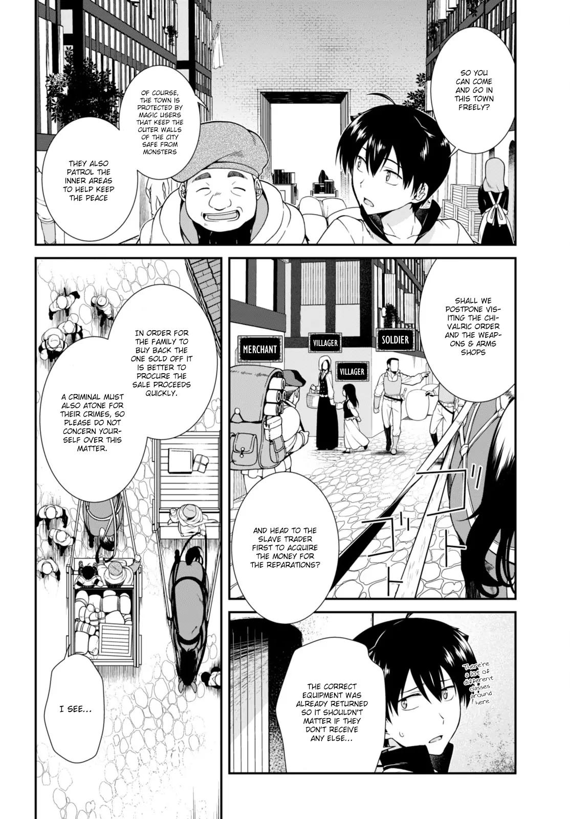 Isekai Meikyuu de Harem o chapter 2 page 21