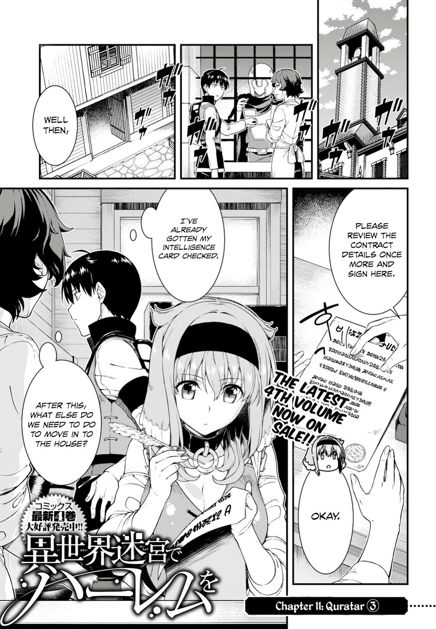 Isekai Meikyuu de Harem o chapter 25 page 3
