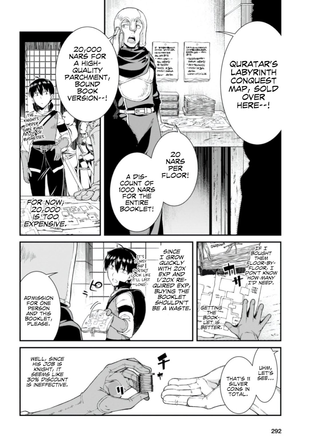 Isekai Meikyuu de Harem o chapter 26 page 18