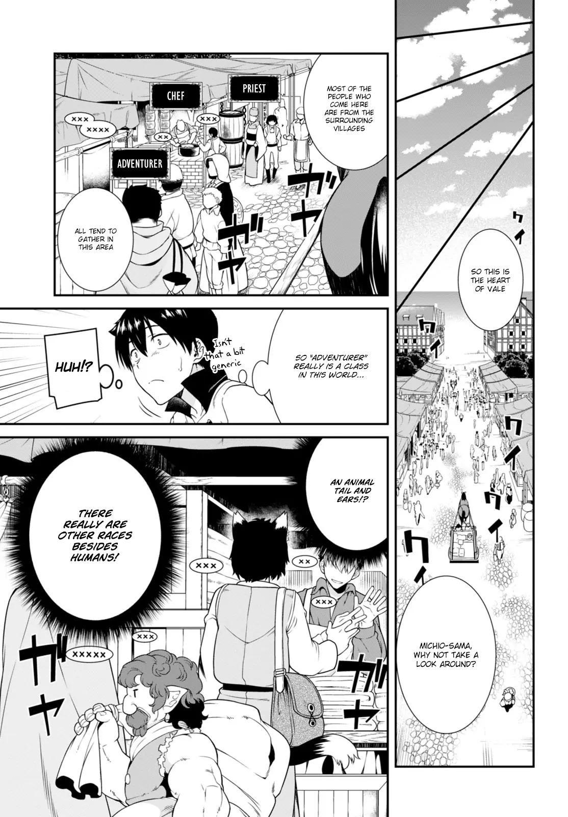 Isekai Meikyuu de Harem o chapter 3 page 8