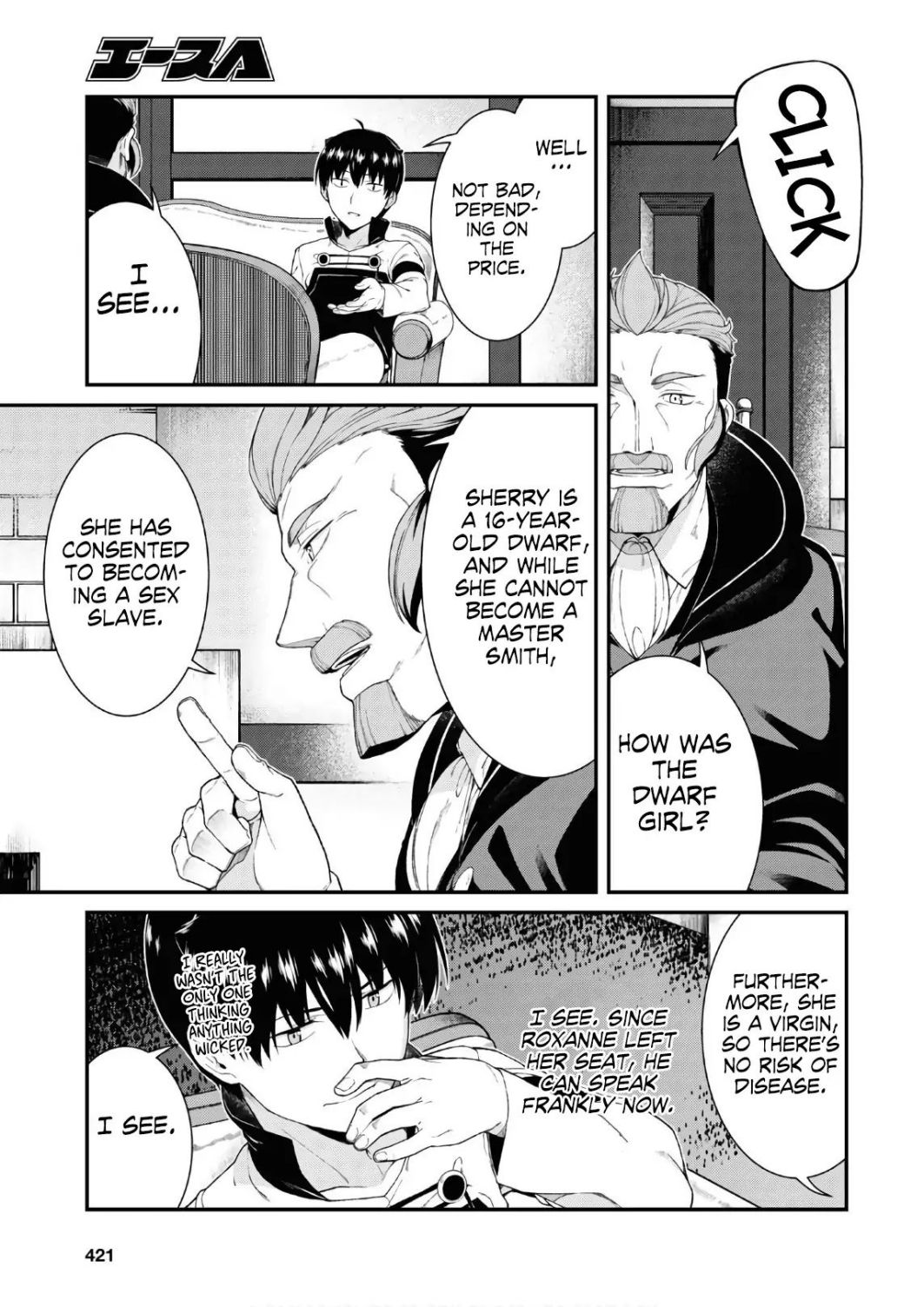 Isekai Meikyuu de Harem o chapter 38 page 15