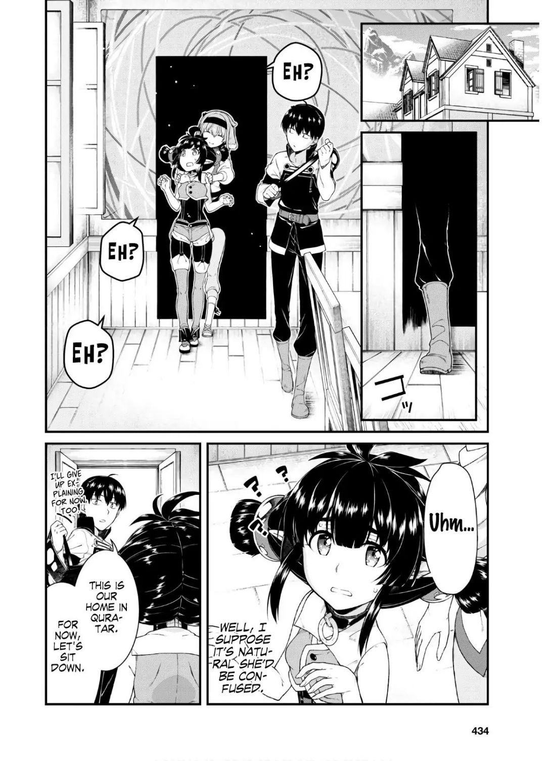 Isekai Meikyuu de Harem o chapter 38 page 28