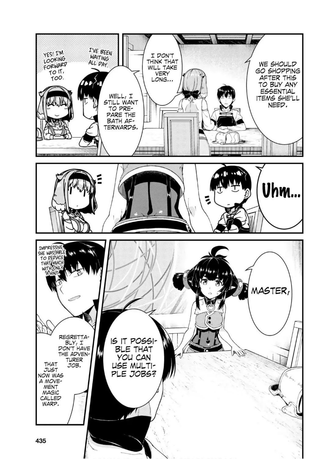 Isekai Meikyuu de Harem o chapter 38 page 29