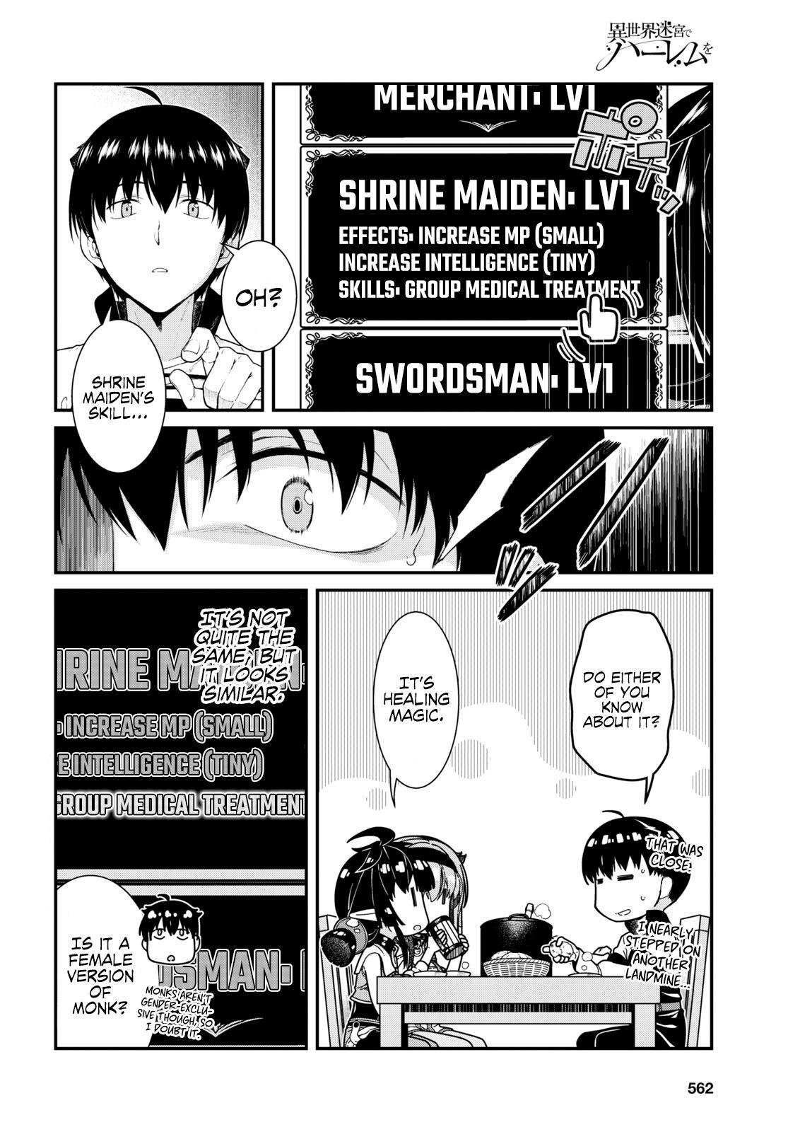 Isekai Meikyuu de Harem o chapter 47 page 3