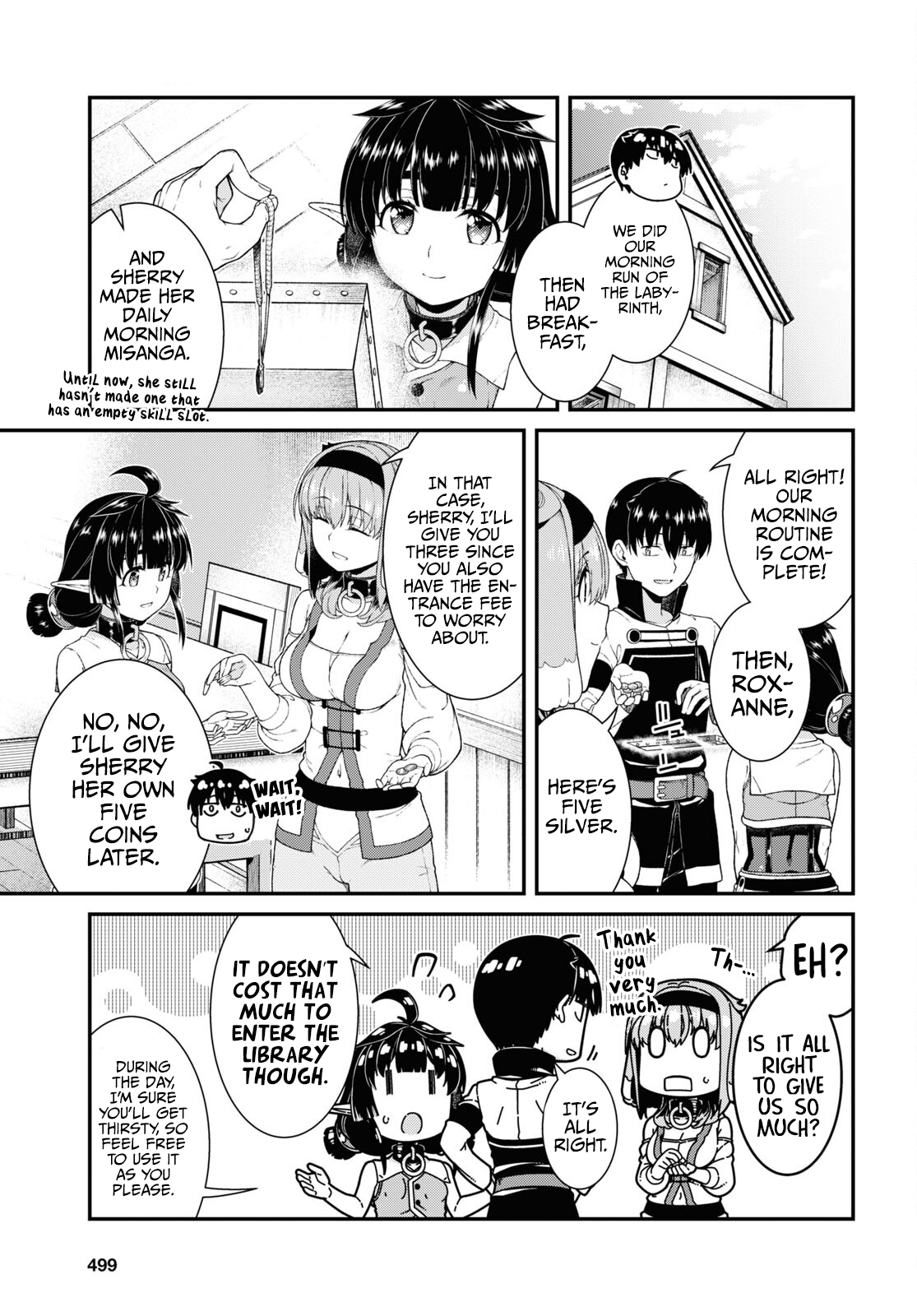 Isekai Meikyuu de Harem o chapter 62 page 12