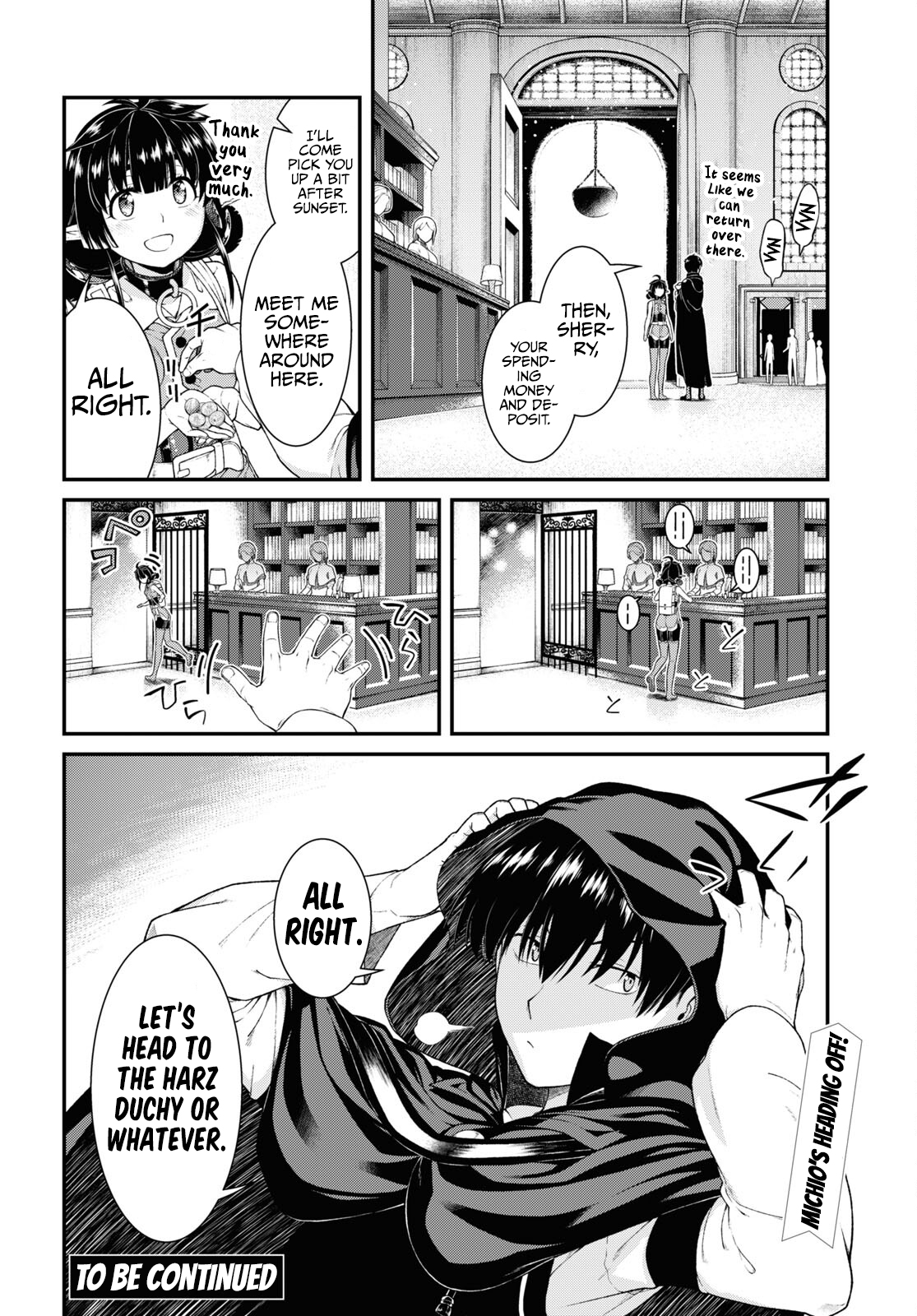 Isekai Meikyuu de Harem o chapter 62 page 15