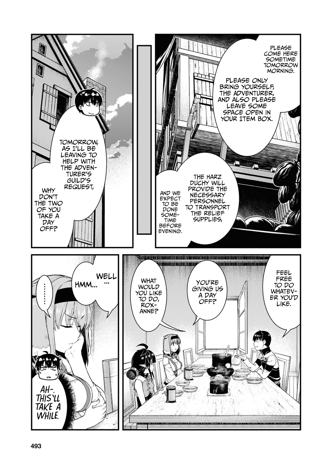 Isekai Meikyuu de Harem o chapter 62 page 6