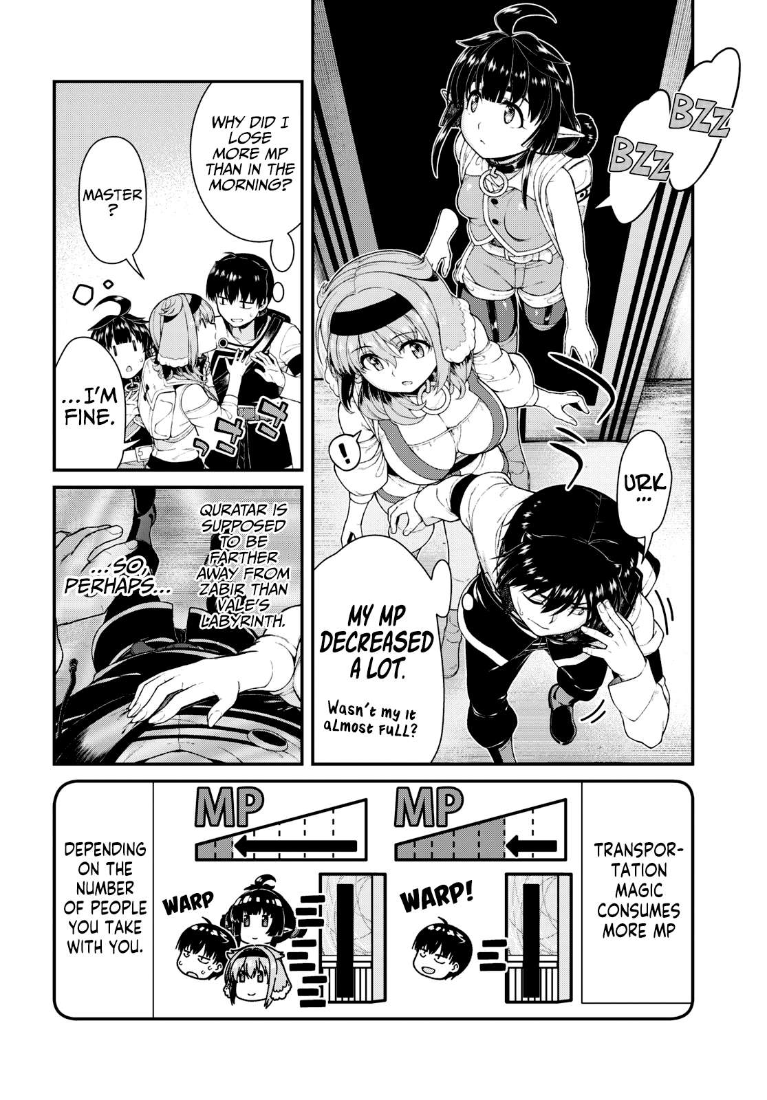 Isekai Meikyuu de Harem o chapter 77 page 12