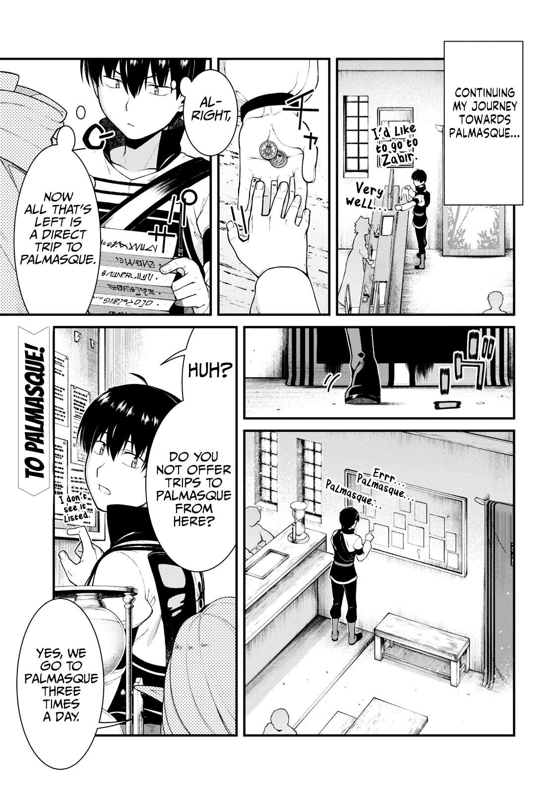 Isekai Meikyuu de Harem o chapter 77 page 3