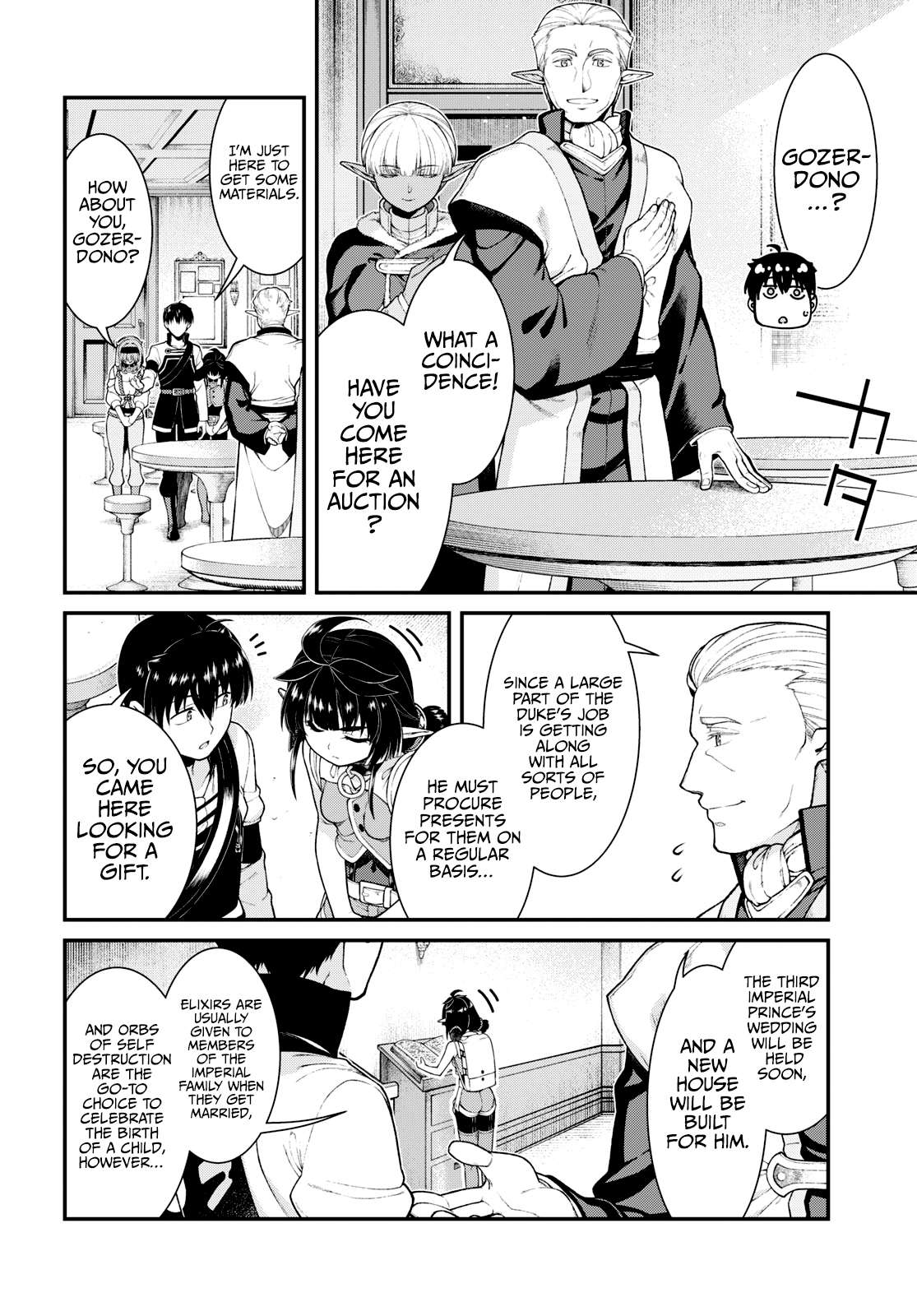 Isekai Meikyuu de Harem o chapter 77 page 6