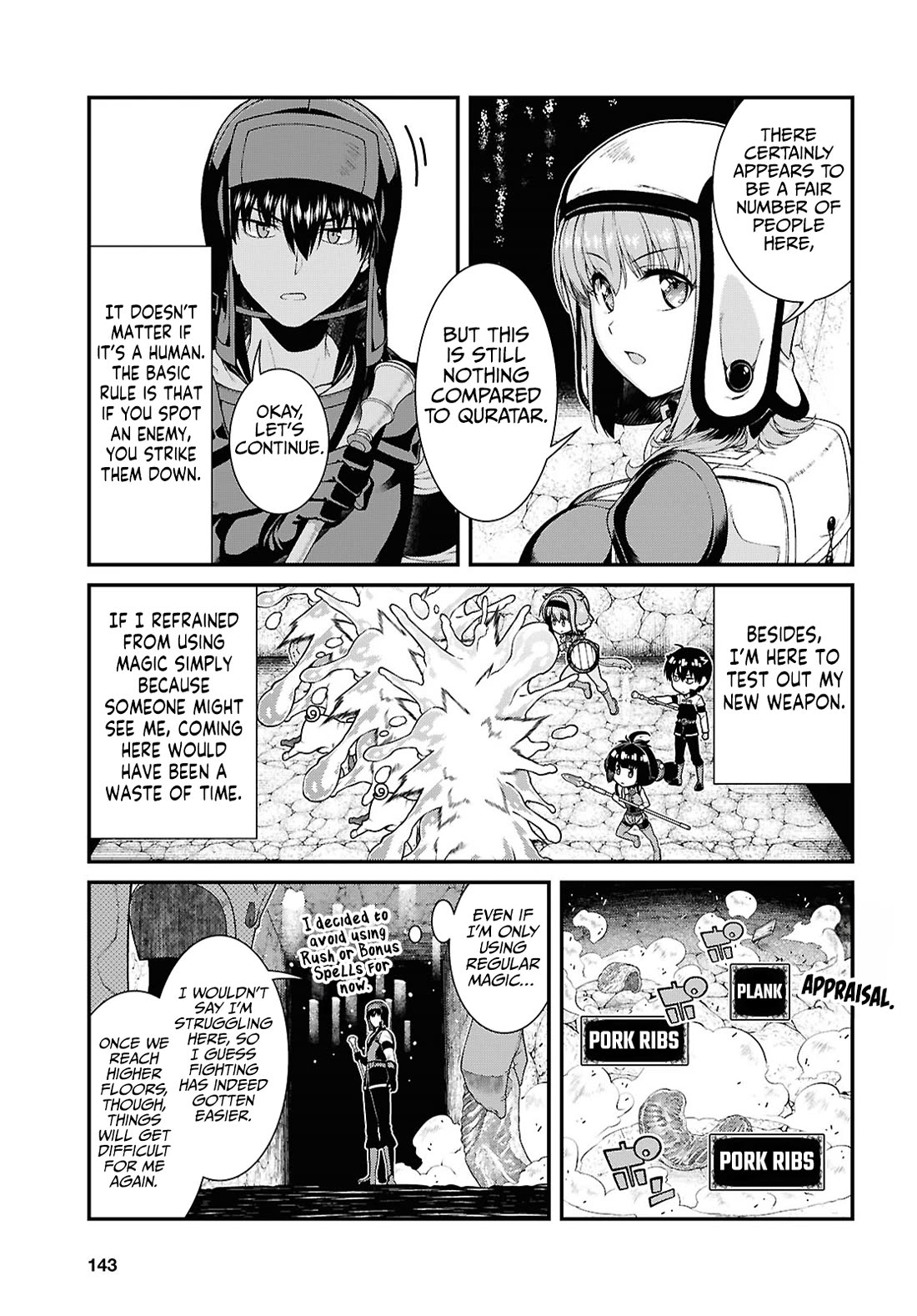 Isekai Meikyuu de Harem o chapter 93 page 10