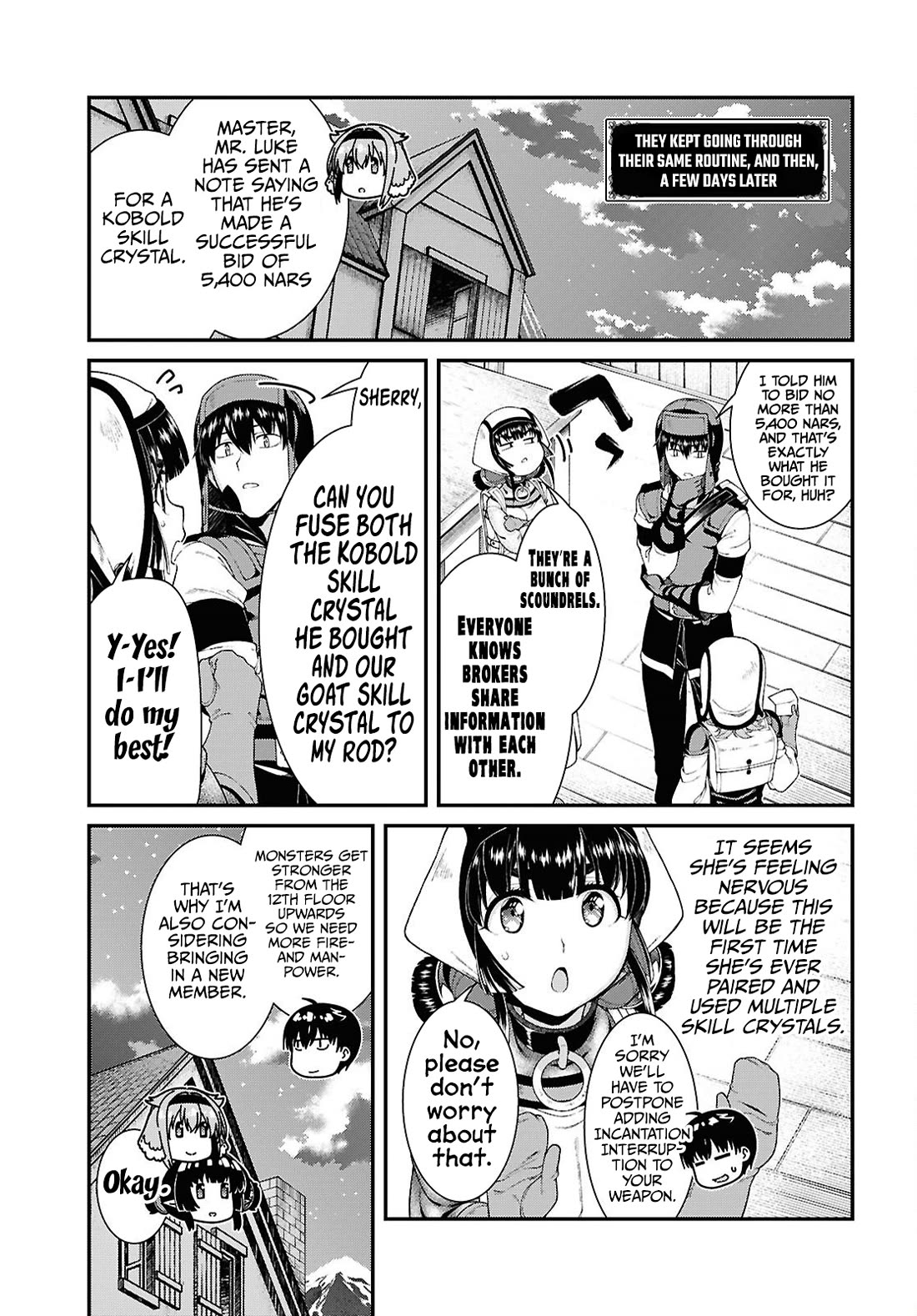 Isekai Meikyuu de Harem o chapter 94 page 10