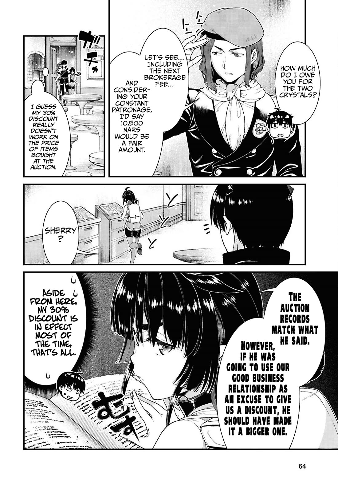 Isekai Meikyuu de Harem o chapter 94 page 3