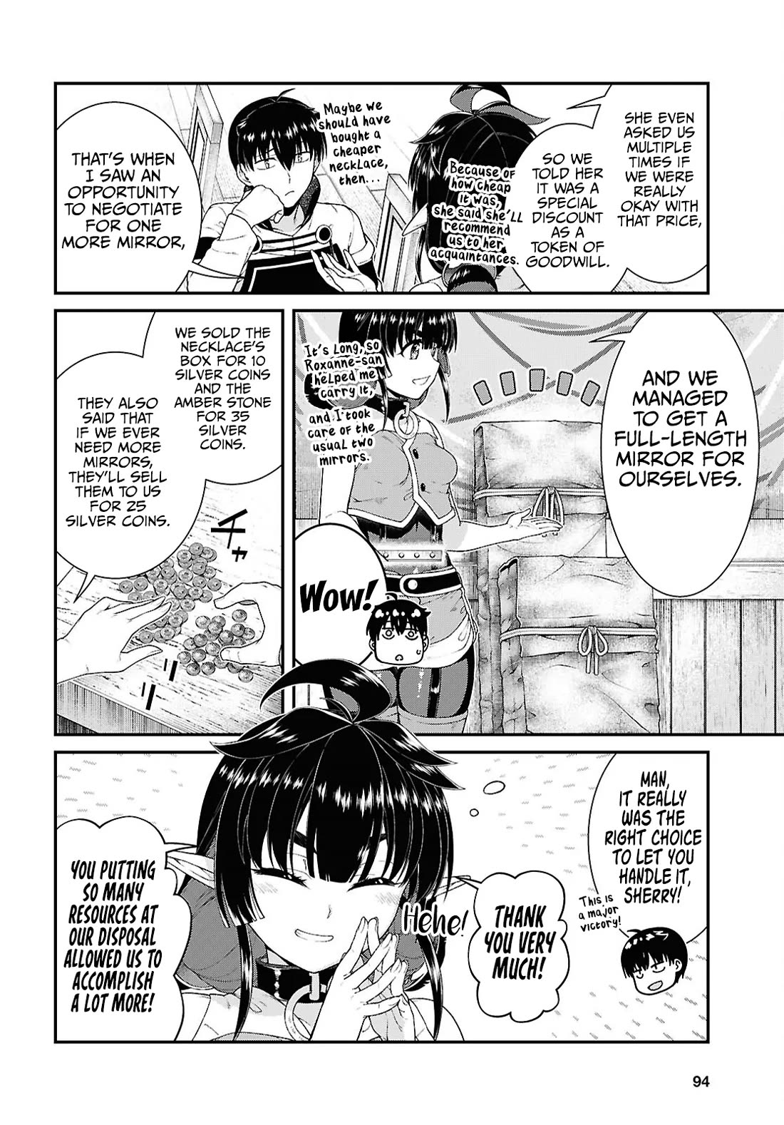 Isekai Meikyuu de Harem o chapter 98 page 9