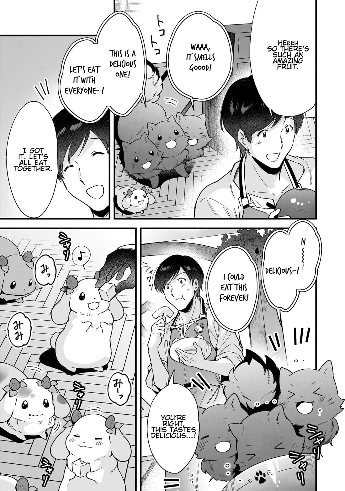 Isekai Mofumofu Cafe chapter 11.5 page 11