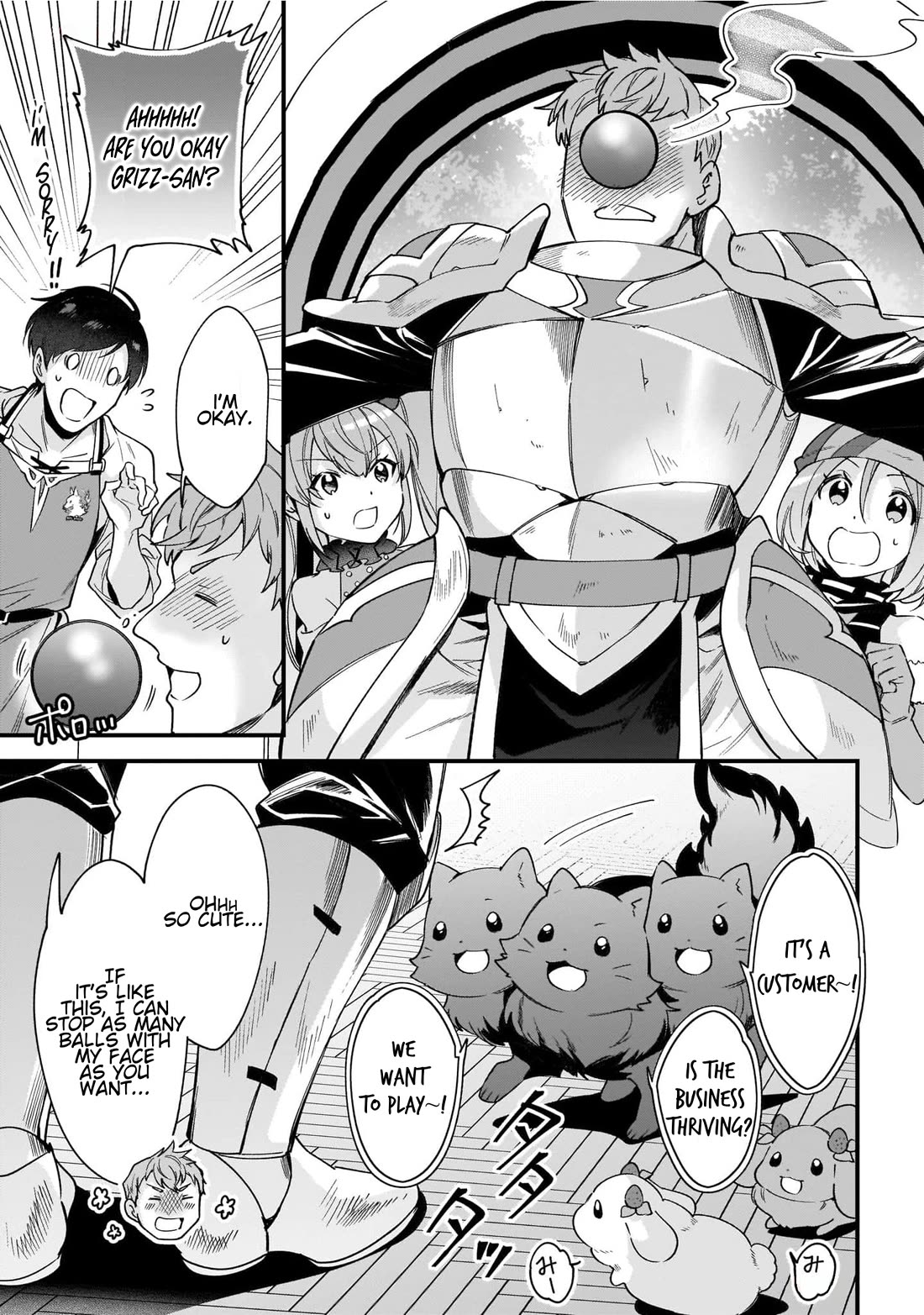 Isekai Mofumofu Cafe chapter 11.5 page 9