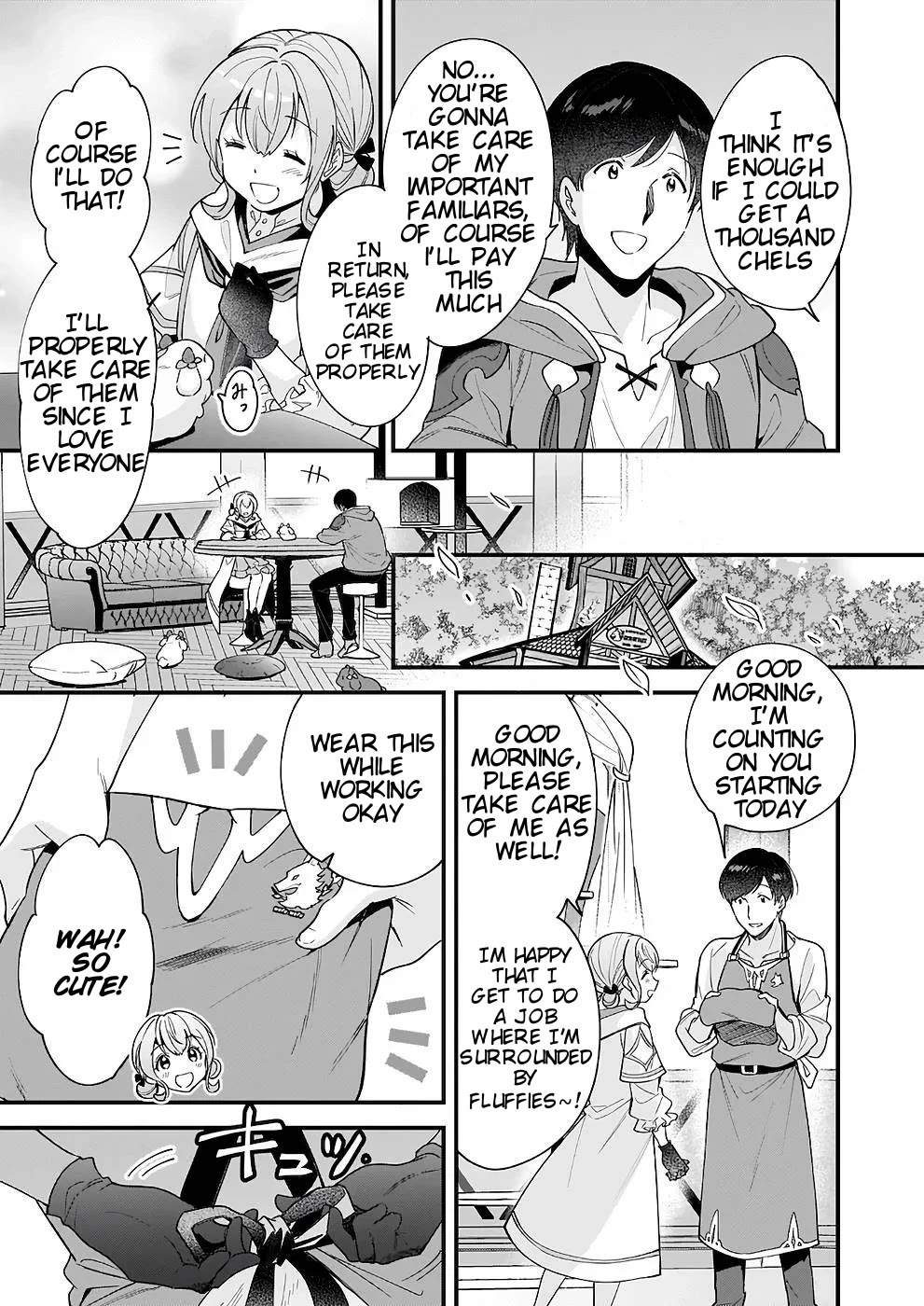 Isekai Mofumofu Cafe chapter 11 page 17