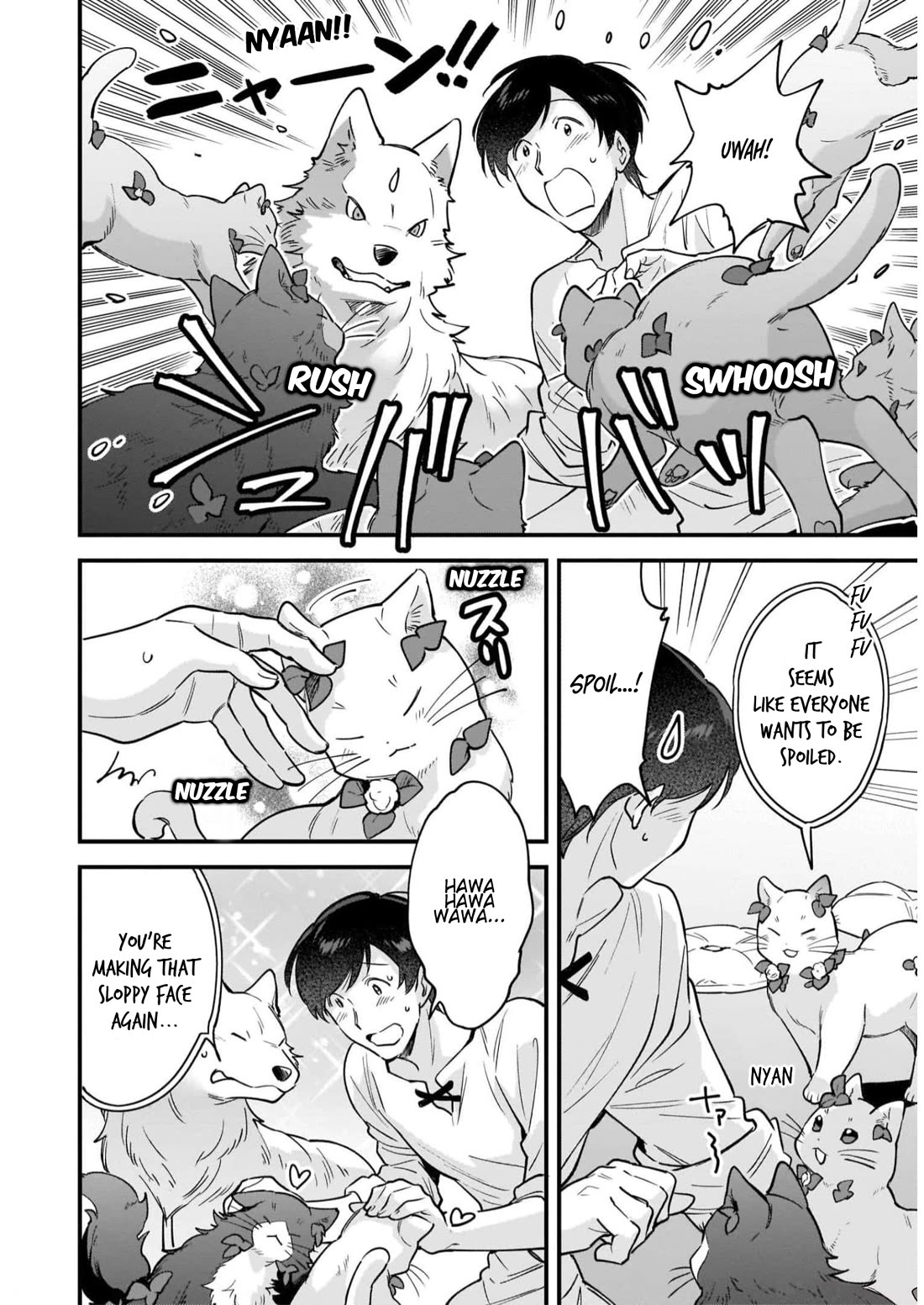 Isekai Mofumofu Cafe chapter 16.5 page 10