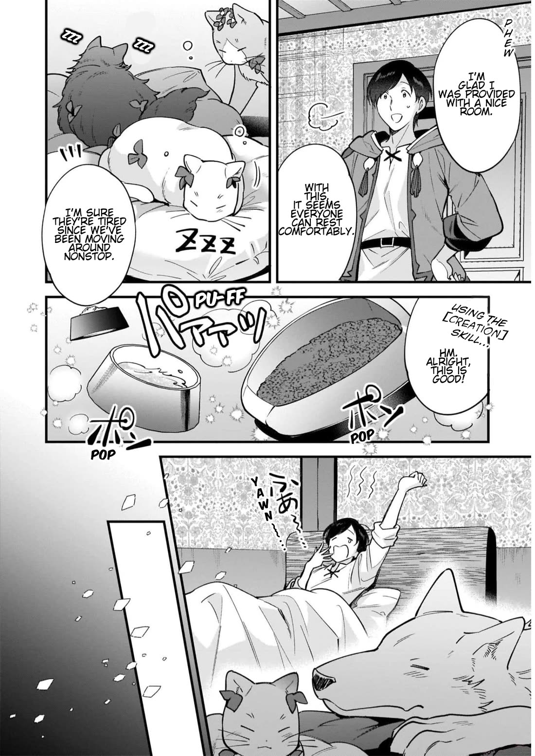 Isekai Mofumofu Cafe chapter 16.5 page 4