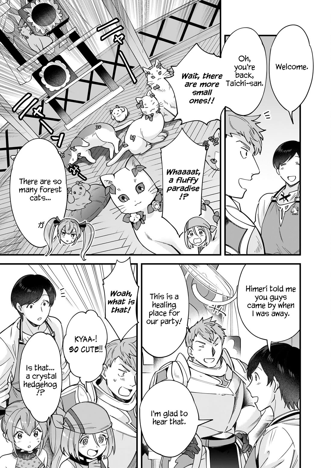 Isekai Mofumofu Cafe chapter 20 page 10