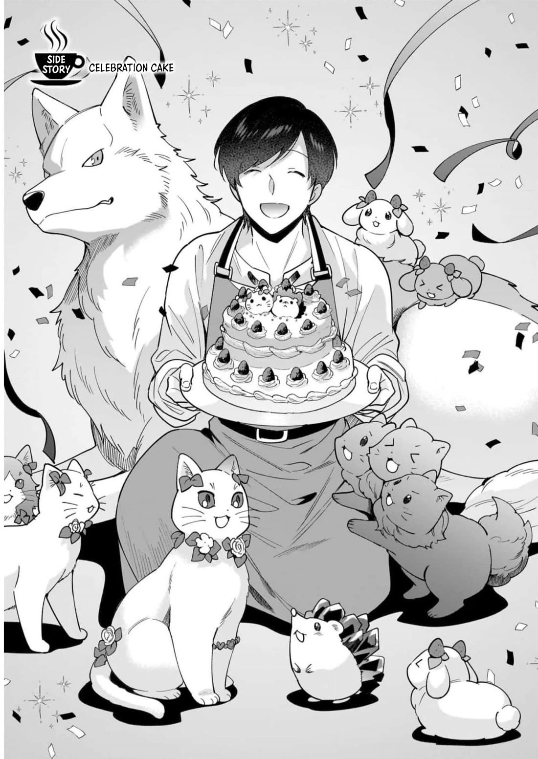 Isekai Mofumofu Cafe chapter 22.5 page 1