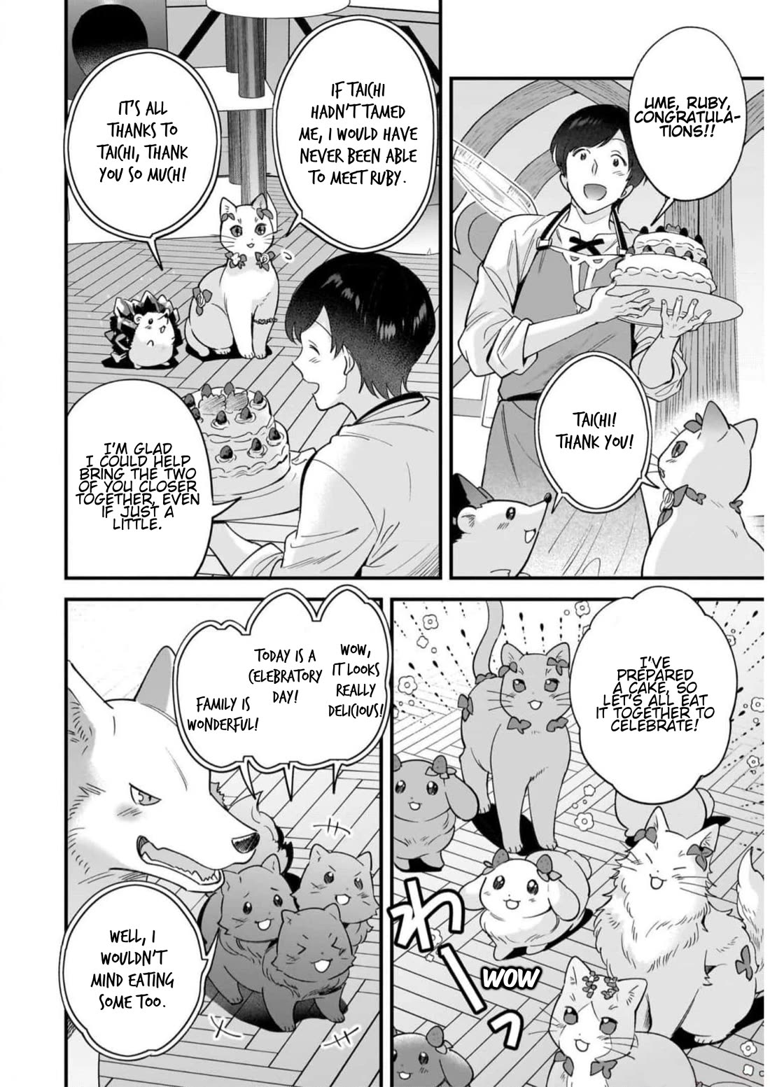 Isekai Mofumofu Cafe chapter 22.5 page 8